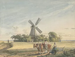 Plough Gallery: Landscape, 1785. Creator: Jacob Wilhelm Mechau