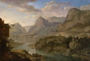 Herman Saftleven Prints: Landscape, 17th century? Creator: Herman Saftleven the Younger