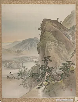 Kawabata Gyokushō Prints: Landscape, 1800. Creator: Gyokusho Kawabata
