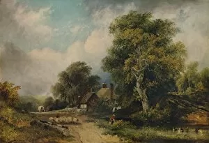 Frederic Gordon Roe Collection: Landscape, 1839, (1938). Artist: Frederick W Watts
