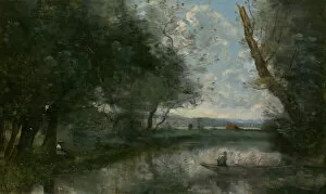 Landscape, 1865 / 70. Creator: Jean-Baptiste-Camille Corot