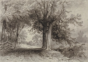 Track Prints: Landscape, 1877. Creator: James David Smillie