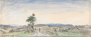 Johann B Jongkind Prints: Landscape, 1877. Creator: Johan Barthold Jongkind