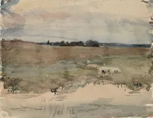 Moorland Prints: Landscape, 1890-1925. Creator: Magnus Enckell