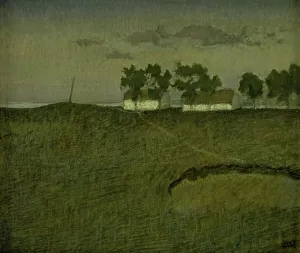 Weie Viggo Thorvald Edvard Prints: Landscape, 1894-1943. Creator: Edvard Weie