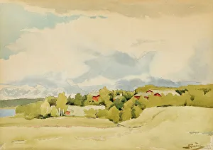 Landscape, 1899. Creator: Antti Faven