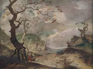 Jean Baptiste Pillement Prints: Landscape, 18th century. (1912) Artist: Jean-Baptiste Pillement