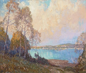 Landscape, 1900-1950. Creator: Will Henry Stevens