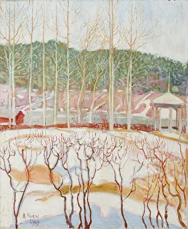 Faven Antti Prints: Landscape, 1909. Creator: Antti Faven