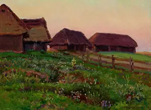Sloped Prints: Landscape, 1910. Creator: Teodor Ziomek