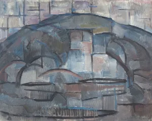 De Stijl Prints: Landscape, 1912. Creator: Mondrian; Piet (1872-1944)