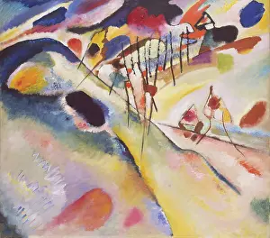 1913 Prints: Landscape, 1913. Creator: Vassily Kandinsky
