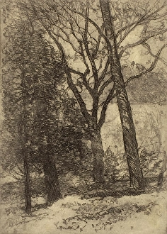 1913 Prints: Landscape, 1913. Creator: William Forsyth