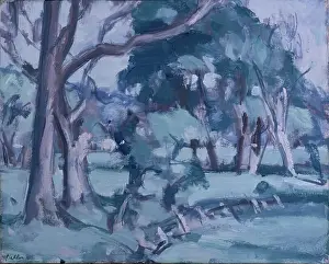 Peploe Samuel John Prints: Landscape, 1932. Creator: Samuel John Peploe