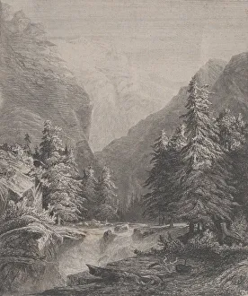 Landscape, 19th century. Creator: Alexandre Calame