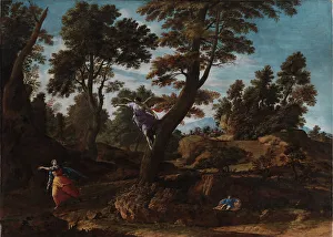Appearing Prints: Landscape with the Angel Appearing to Hagar and Leading her to the Well (Genesis 21: 17-19)