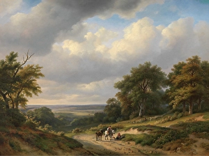 Ardennes Prints: Landscape in the Ardennes, c1820-1840. Creator: Jan Baptiste de Jonghe