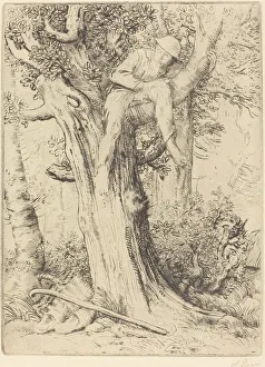 Landscape with a Boy in a Tree (Paysage avec un garcon gimpe sur un arbre dite