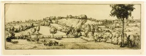 Landscape, Brittany, 1907. Creator: Donald Shaw MacLaughlan