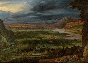 River Valley Prints: Landscape, c1600s. Creator: Jan Brueghel the Elder