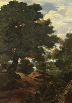 Secluded Prints: Landscape, c1650-1680. Creator: Jan Baptist Martin Wans