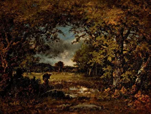 De La Pena Prints: Landscape, c1850. Creator: Narcisse Virgile Diaz de la Pena