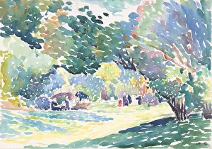 Pointillist Prints: Landscape, ca. 1904. Creator: Henri-Edmond Cross