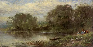 Landscape Called The Acorn, 19th century. Creator: James Crawford Thom