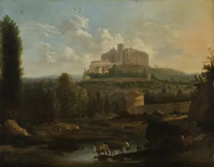 Locals Prints: Landscape with the Castle of Francheville, c1669. Creator: Frederik de Moucheron