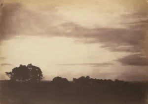 Roger Prints: Landscape with Clouds, probably 1856. Creator: Roger Fenton