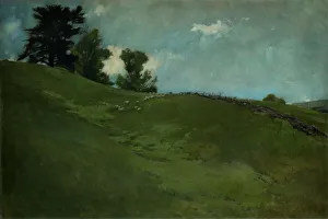 Stone Wall Prints: Landscape, Cornish, N. H. ca. 1890. Creator: John White Alexander