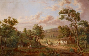 Drifting Prints: Landscape, date unknown, c1830-1892. Creator: Jacob Cox
