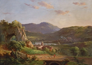 Natural Arch Prints: Landscape, date unknown, c1830-1892. Creator: Jacob Cox