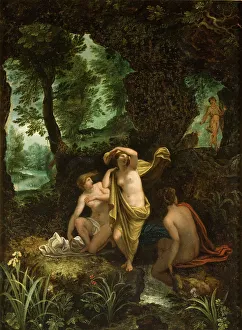 Natural Setting Prints: Landscape with Diana and Acteon. Creator: Jan Brueghel the Elder