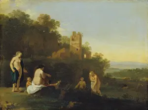 Sunny Prints: Landscape with the Discovery of Callisto's Pregnancy