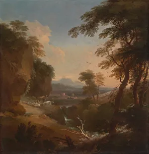 Landscape with Distant Mountains, ca. 1698. Creator: Adriaen van Diest