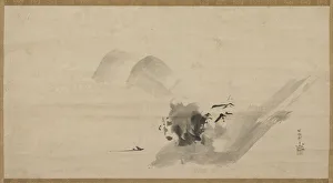 Tanyu Kano Prints: Landscape, Edo period, 17th century. Creator: Kano Tan'yu