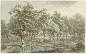 Van Drielst Egbert Prints: Landscape in Eext (Drenthe Province), 1793. Creator: Egbert van Drielst
