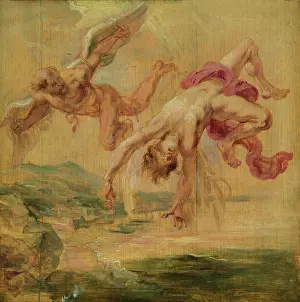Landscape with the Fall of Icarus. Creator: Rubens, Pieter Paul (1577-1640)