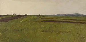 Landscape with fields, 1885-1922. Creator: Willem Witsen