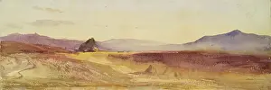 Misty Prints: Landscape, Fields and Hills, c1840s. Creator: John Phillip