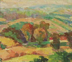 Landscape, first half 20th century. Creator: Bohumil Hanak