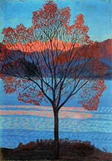 Russolo Prints: Landscape at the First Rays of Sun