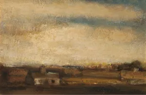 Landscape in Flanders, c1920-1950s. Creator: Constant Permeke