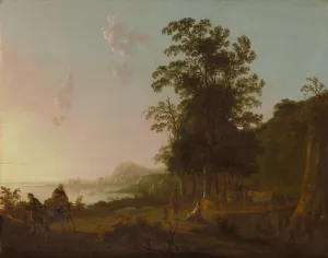 Landscape with the Flight into Egypt, ca. 1650. Creator: Aelbert Cuyp Landscape with the Flight into Egypt, ca. 1650. Creator: Aelbert Cuyp