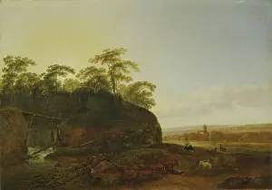 Peaceful Prints: Landscape with Goats, 1773. Creator: Johann Christian Klengel