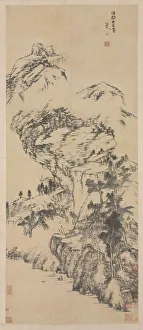 Landscape after Guo Zhongshu, mid 1600s-1705. Creator: Bada Shanren (Chinese, 1626-1705)