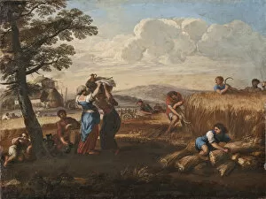 Landscape with Harvesting