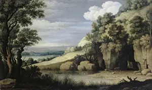 Cliffs Prints: Landscape with a Lake, 1616. Creator: Marten Ryckaert