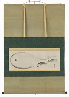 Play On Words Prints: Landscape: Lake Biwa, Edo period, 18th century. Creator: Maruyama Okyo